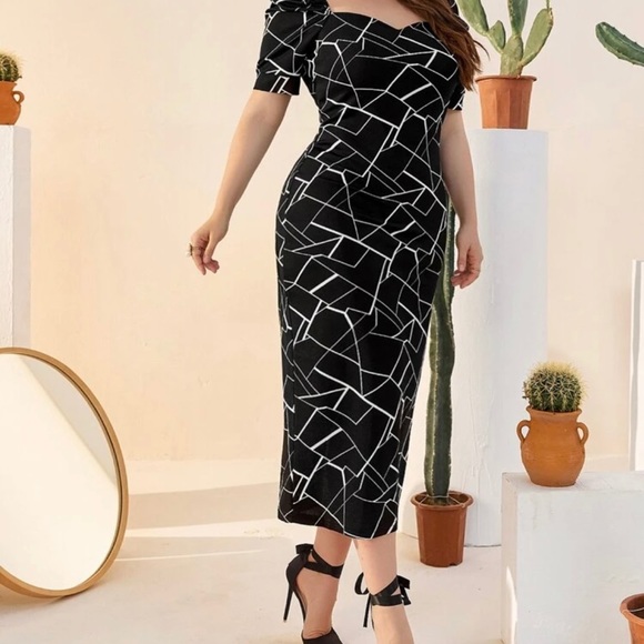 MIDI DRESS 👗 NWOT - Picture 3 of 7